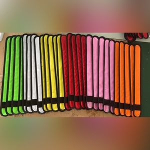 Slap Wristband Jogging Safety Led Lighted Running Waterproof Sports Armband 2/pk